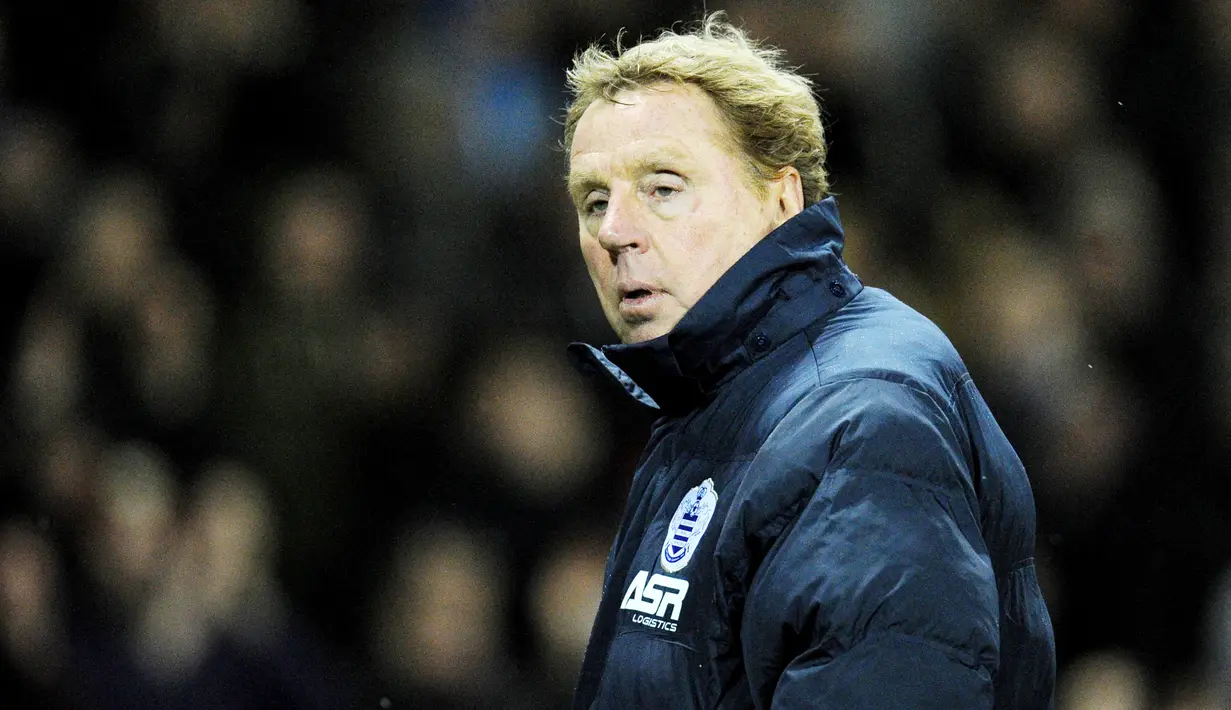 Harry Redknapp - Pria asal Inggris ini menjadi pelatih yang paling sering dikalahkan Sir Alex Ferguson. (Foto: AFP/Oli Scarff)