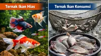 Ternak Ikan Hias vs Ikan Konsumsi, Mana yang Lebih Cuan? Pertimbangkan Hal Ini