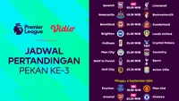 Tersaji 3 Pertandingan 4K Paling Menarik dan Head-to-Head Tim Liga Inggris 2026/27 Matchweek 3 di Vidio
