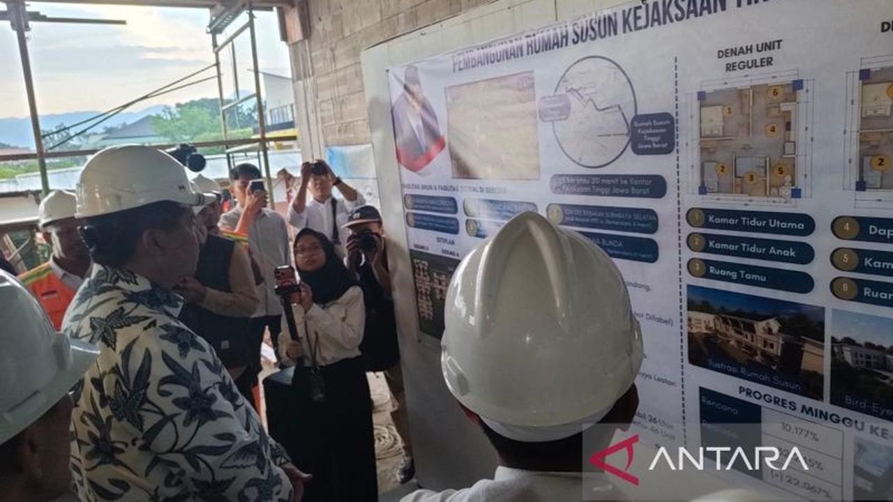 Pembangunan Rusun ASN Kejati Jabar Melesat, Lampaui Target Awal