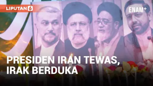 VIDEO: Duka Irak Atas Kematian Presiden Iran Ebrahim Raisi