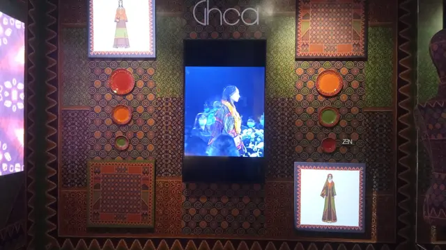 Kilas Balik Karya Ghea Panggabean Sebagai Desainer di Instalasi Pelangi Jumputan