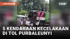 Kecelakaan Beruntun Tol Purbaleunyi Batu Datar KM 95