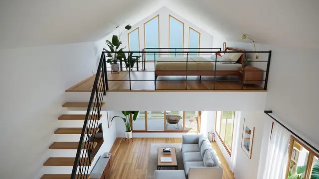 Desain Rumah Kecil Tapi Punya 3 Kamar Tanpa Terasa Sempit (AI)