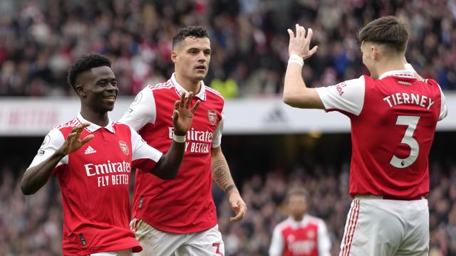 Bukayo Saka mencetak brace ketika Arsenal mencukur Crystal Palace 4-1 di Premier League 2022/2023.