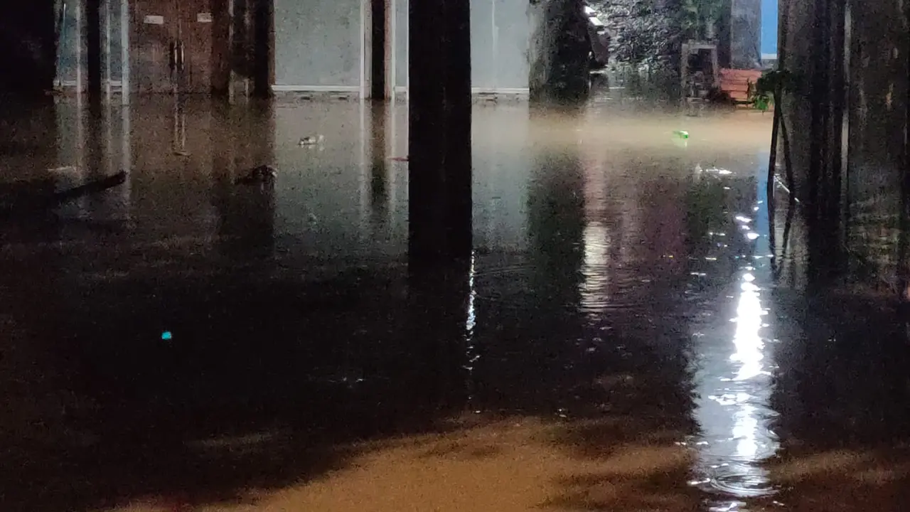 Banjir melanda sejumlah desa di Kabupaten Cilacap, Jawa Tengah. (Foto: Liputan6.com/BPBD Cilacap)
