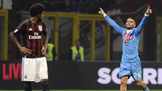 Napoli Pesta Gol di Kandang Milan 