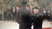 Detik-Detik Jokowi dan Ma'ruf Amin Hadiri Pelantikan Prabowo-Gibran
