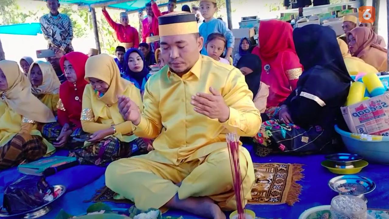 Pendiri Al-Mukarrama Al-Khaerat Mukminin Segitiga Emas Sunda Nusantara, Grento Walinono (Liputan6.com/Istimewa)