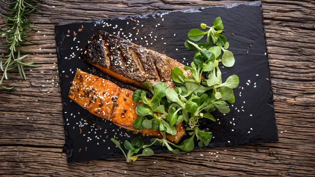 Ikan fillet panggang