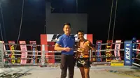 Salah satu pemenang KX-1 Kickboxing Championship 2020 putaran pertama (Ist)