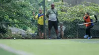Pelatih Timnas Hoki Indonesia, Dharma Raj. (Bola.com/Bagaskara Lazuardi)