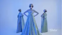 Karya Ivan Gunawan di Fashion Show Virtual IPMI Trend Show 2021. foto: vidio.com 'Vidio Collab Projects'