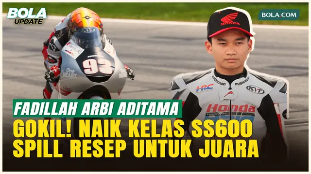 Naik Kelas Supersport 600, Fadillah Arbi Aditama Bidik Target Ciamik Bersama Astra Honda Racing Team
