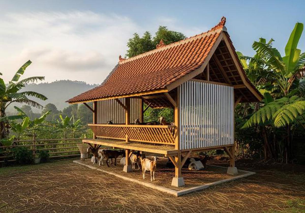 7 Trik Bikin Kandang Kambing Minimalis di Lahan Sempit, Solusi Efisien untuk Peternak Rumahan
