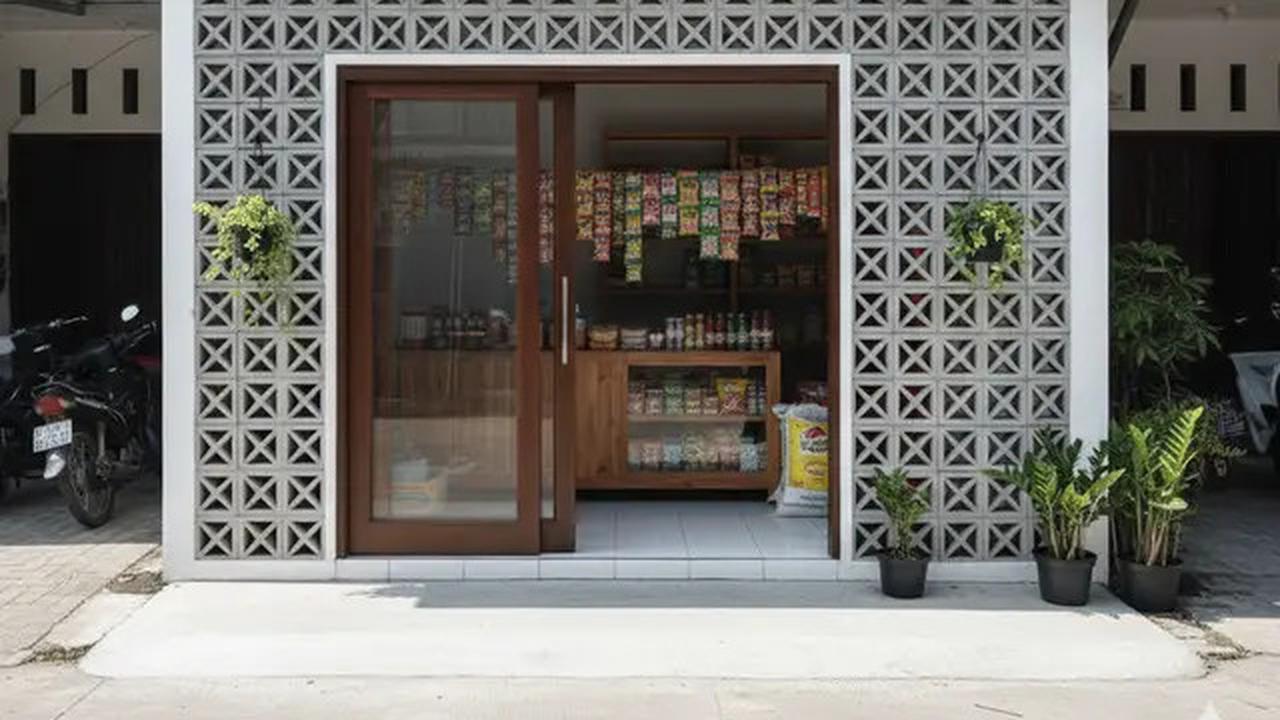 7 Desain Warung Sembako Anti Panas, Inspirasi Toko Kecil yang Tetap Adem dan Rapi