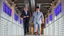 Di Malaysia, Presiden Prabowo melakukan pertemuan bilateral dengan Yang di-Pertuan Agong XVII Sultan Ibrahim dan Perdana Menteri Anwar Ibrahim. (HASNOOR HUSSAIN/POOL/AFP)