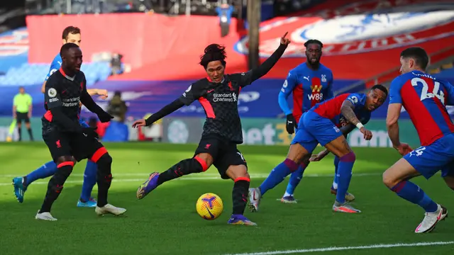 Liverpool Bantai Crystal Palace 7-0