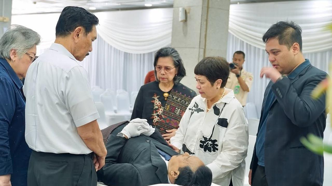 Kesedihan dan Duka Mendalam Luhut Binsar Ditinggal Wafat Dua Sosok Terdekat Sekaligus 'Hidup Sesingkat Napas'