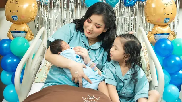 7 Momen Perjuangan Winda Khair Lahirkan Anak ke-2