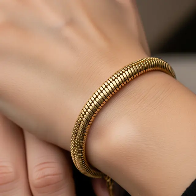 9 Model Gelang Rantai Nori Tebal, Tampil Elegan dan Timeless