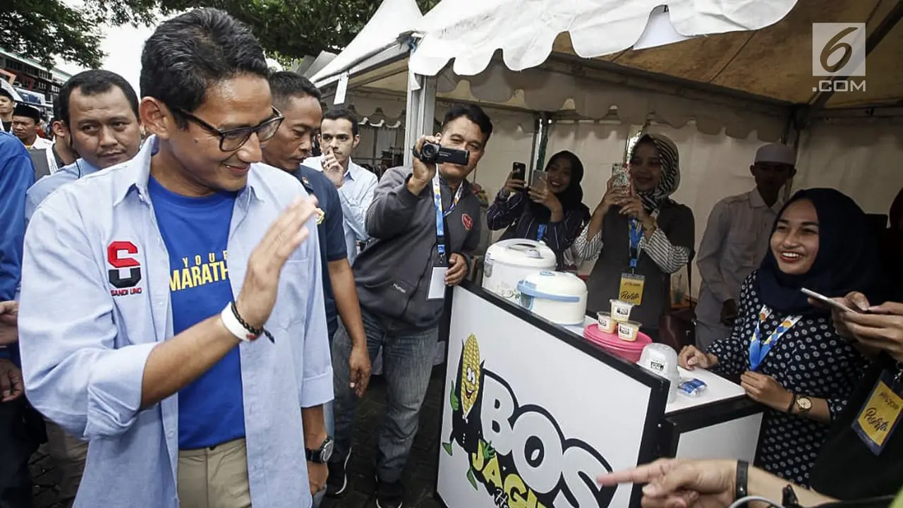 Pikat Kaum Milenial, Sandiaga Uno Hadiri Sragen Young Entrepreneur Summit