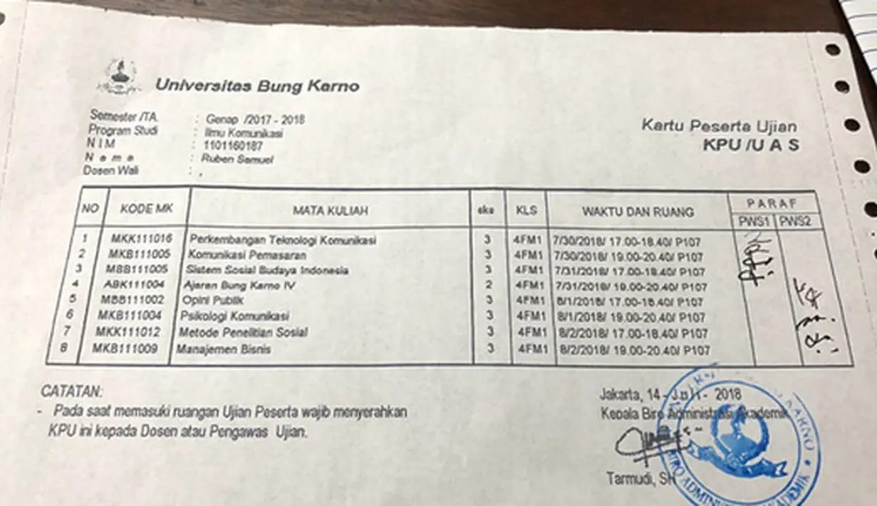 Ruben Onsu dan Sarwendah