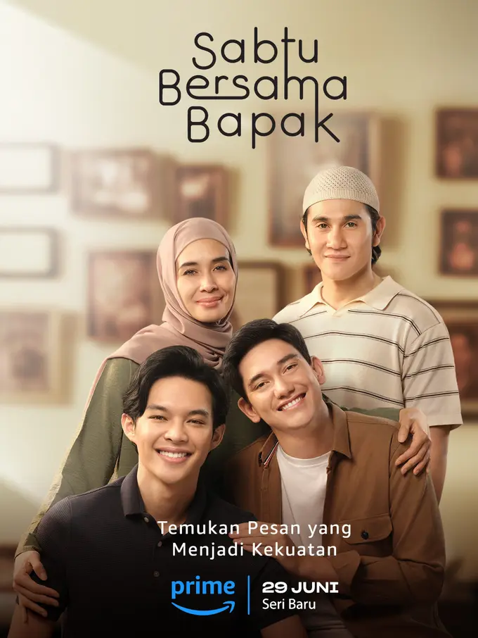 Poster film "Sabtu Bersama Bapak". (Foto: Prime Video)