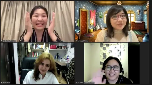 Dokter-dokter perempuan yang menginsirasi/dok. AMSAAC INA dan KICKS