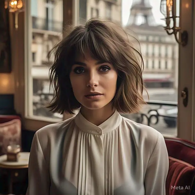 Gaya Rambut dengan Sentuhan Chic ala Perempuan Prancis