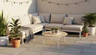 7 Ide Outdoor Lounge Ukuran 2x2 Meter yang Tidak Sumpek, Tetap Nyaman untuk Bersantai