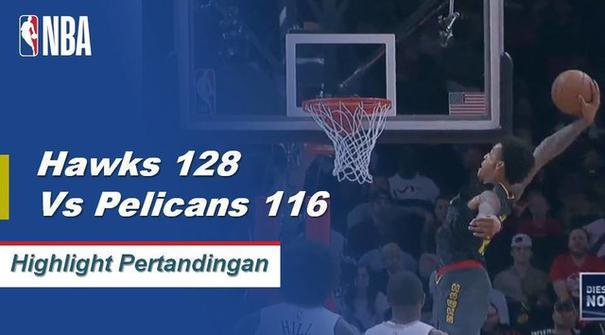 Kevin Huerter skor 27 sebagai Hawks mendapatkan kemenangan atas Pelikan, 128-116.