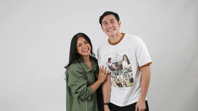 Nirina Zubir dan Vino G Bastian