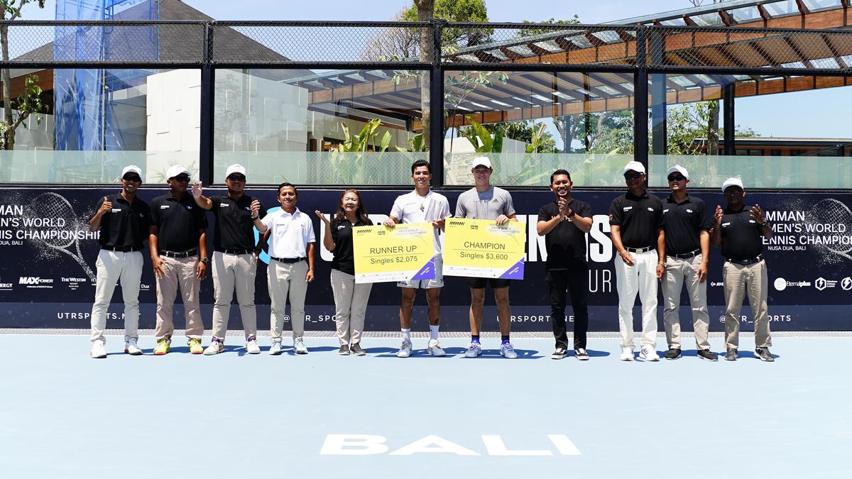 Petenis Amerika Alexander Chang Rajai UTR Pro Tennis Tour Bali