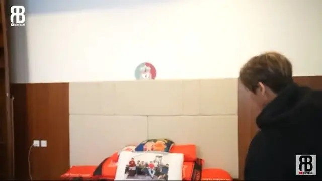 Salah satu bagian dari kamar Rizky Billar