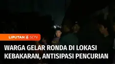 Lokasi kebakaran di kawasan Plumpang, Koja, Jakarta Utara, menyedot perhatian warga dari berbagai wilayah berdatangan ke lokasi. Situasi ini membuat warga setempat waspada dan menggelar ronda untuk mengantisipasi adanya pencuri.
