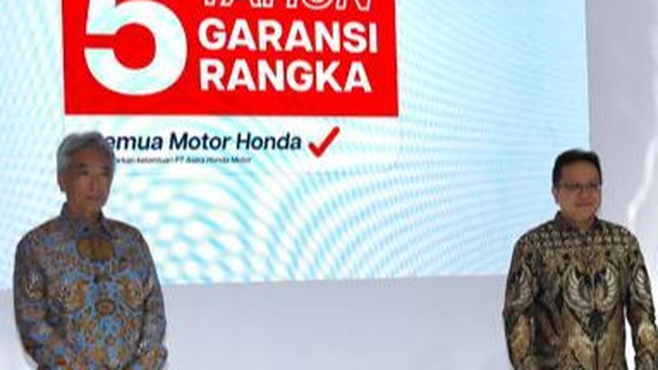 Gara-gara Kasus e-SAF Patah, Honda Perpanjang Garansi Rangka Jadi 5 Tahun