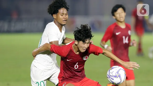 Timnas Indonesia U-19 Menang Telak Atas Hong Kong
