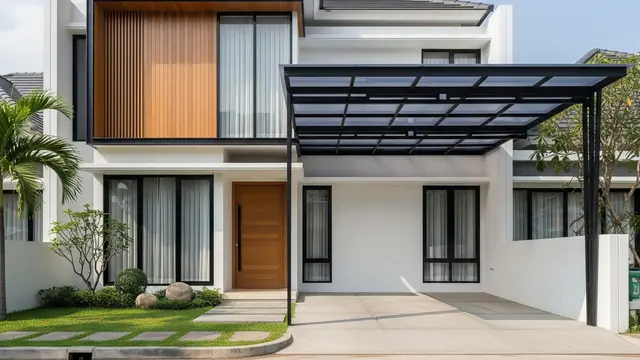 Kanopi Atap Semitransparan