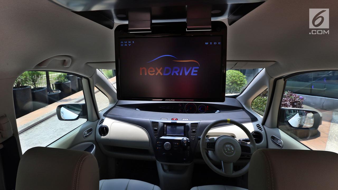 Manjakan Pelanggan Lewat TV Dalam Mobil, NexDrive Hadir di Mazda Power Drive 2017