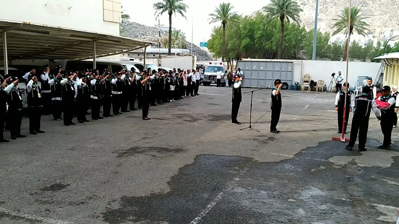 Upacara HUT ke-72 RI di Mekah