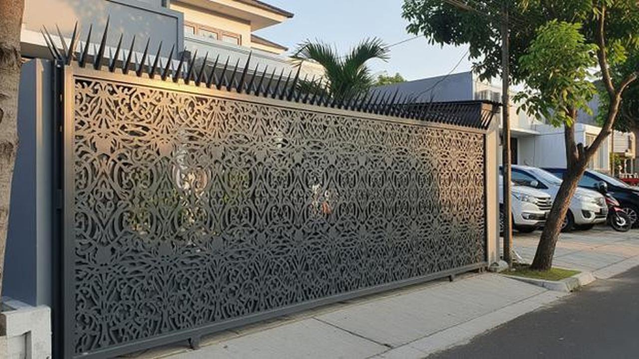 8 Model Pagar Rumah yang Sulit Dipanjat, Anti Maling