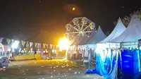 Bocah 10 Tahun Terbakar di Keranjang Kincir Ria Pasar Malam Tuban