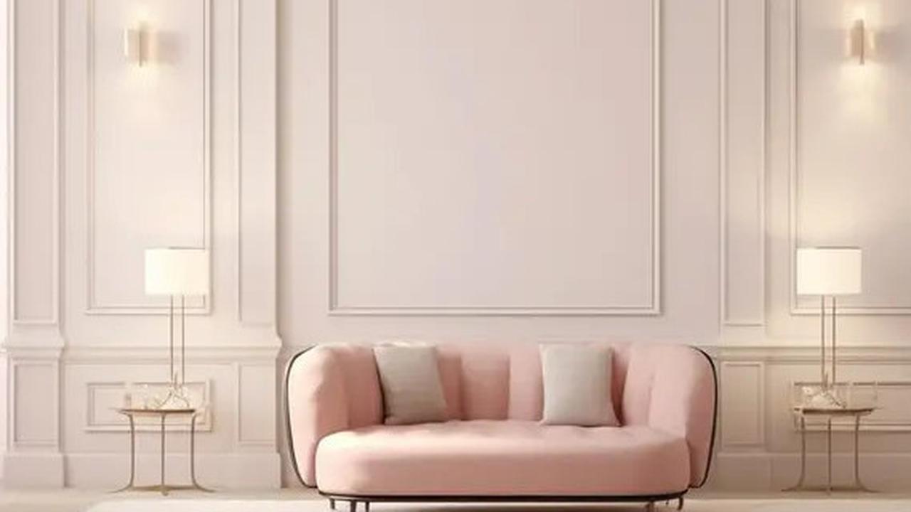 41 Inspirasi Wall Moulding Ruang Tamu Minimalis yang Elegan
