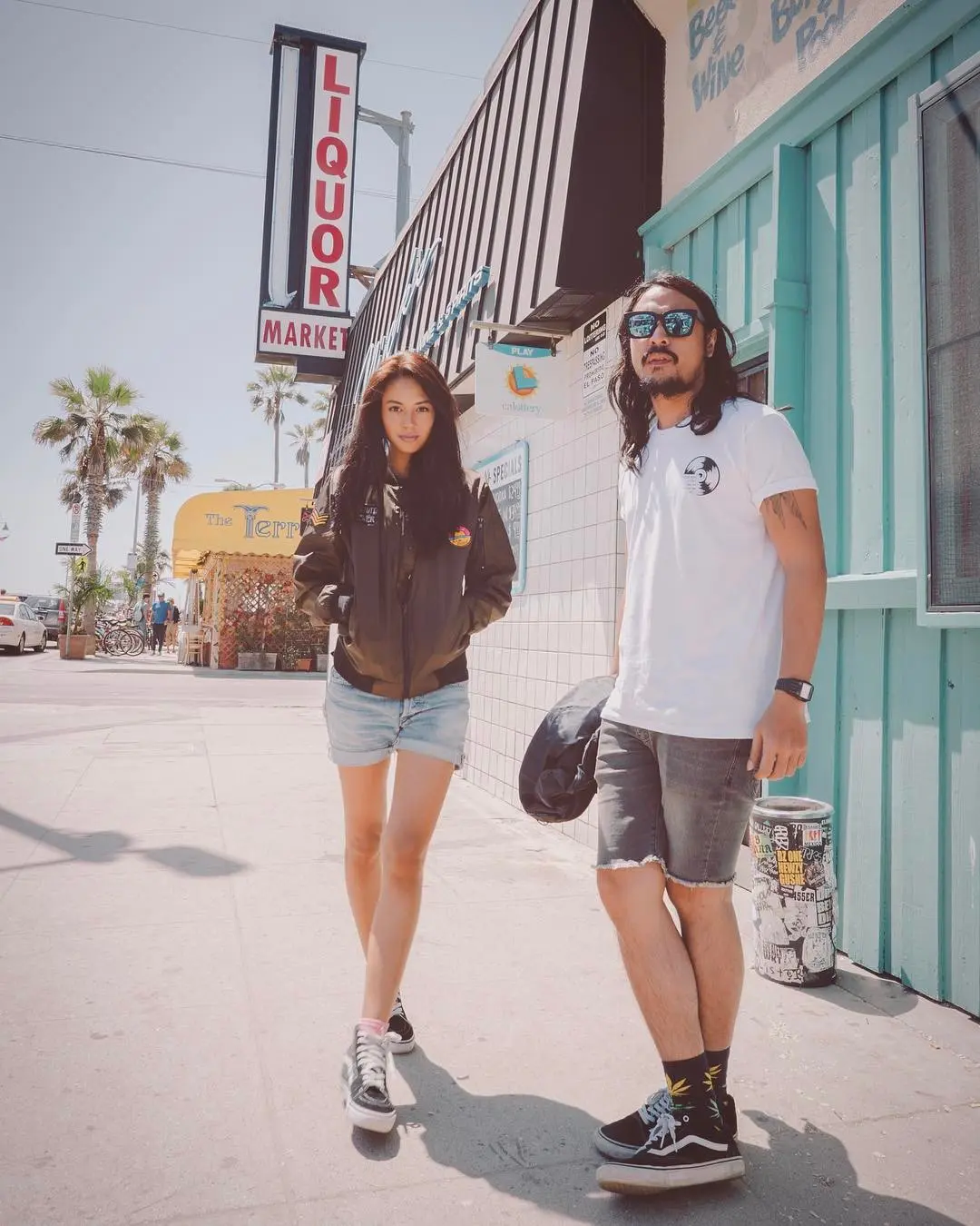 Ello dan Aurelie Moeremans liburan ke Amerika [foto: www.instagram.com/aurelieowreally]