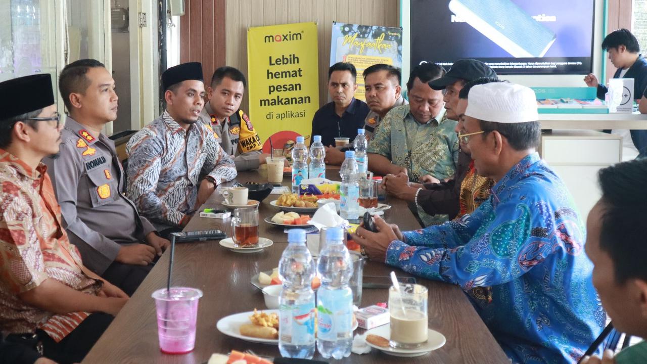 Jelang Debat Pilkada, Kapolres Kampar Kumpulkan KPU Bawaslu dan Tim Pemenangan Paslon