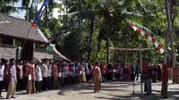 Busana dan bahasa Jawa menjadi pondasi ekspresi kemerdekaan warga dusun Gokerten Desa Srigading, Kecamatan Sanden, Bantul, DIY (foto:Liputan6.com/dok.Gokerten/Wisnu Wardhana)