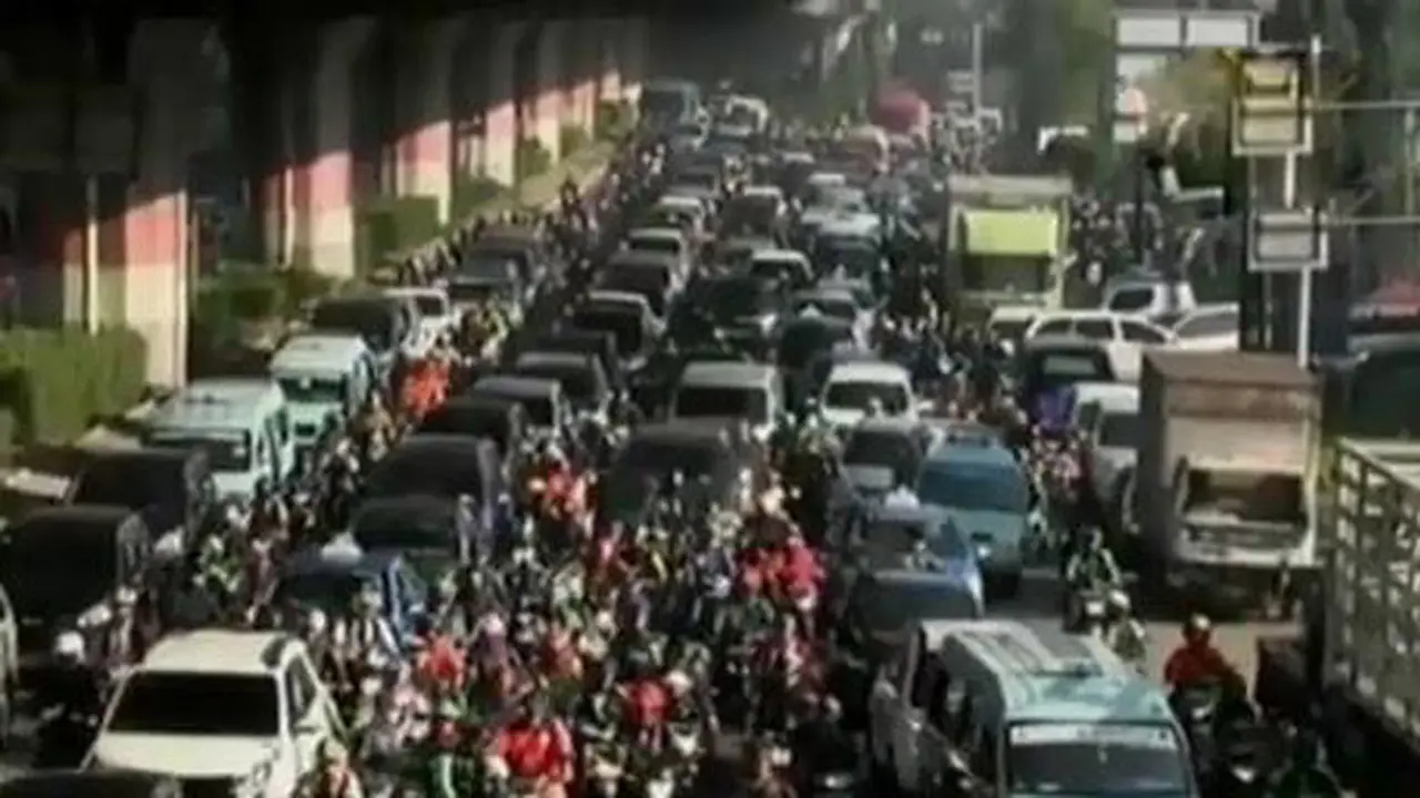  Begini Imbas Rekayasa Lalu Lintas Kebon Nanas 