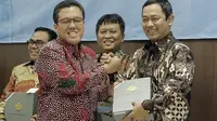 Wali Kota Semarang Hendrar Prihadi menerima Laporan