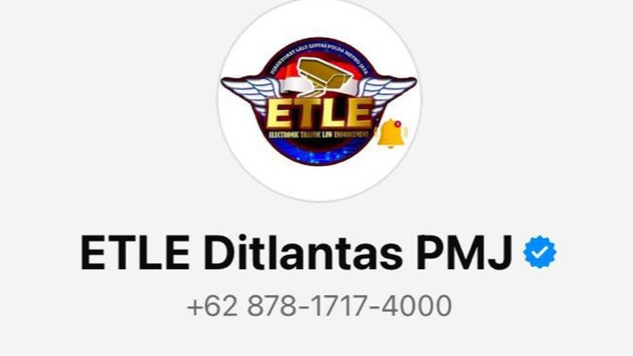 Polda Metro Bakal Kirim Konfirmasi Tilang ETLE Lewat WhatsApp, Ini Nomornya